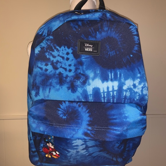Vans Handbags - NWT Vans x Disney Mickey Fantasia Tie Dye Backpack